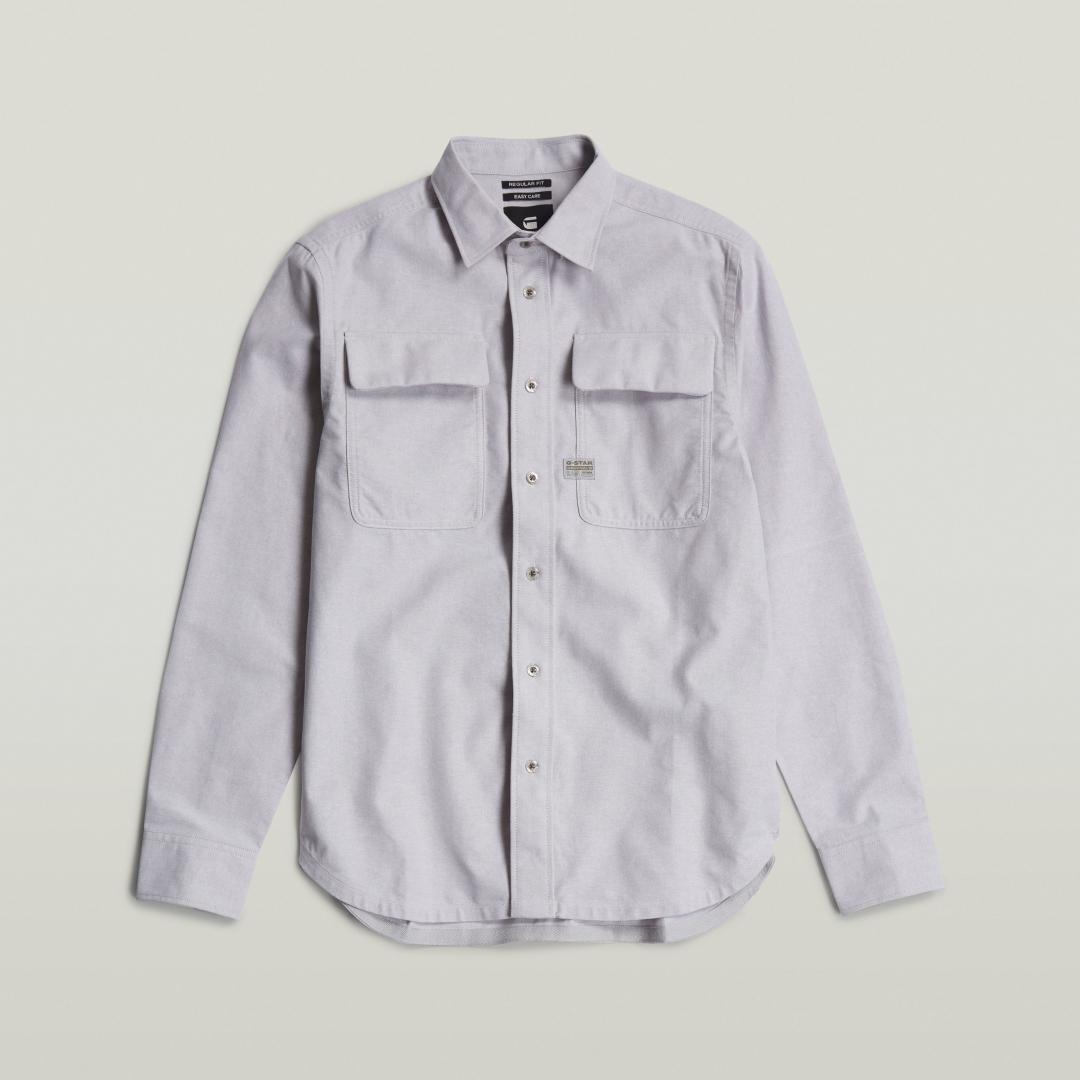 CAMISA G-STAR CPO GRIS CLARO