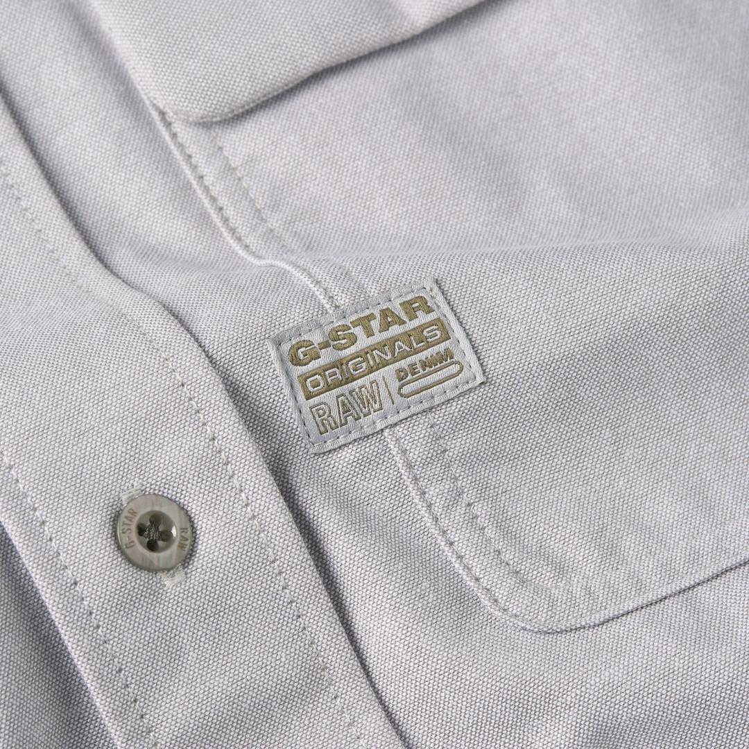 CAMISA G-STAR CPO GRIS CLARO