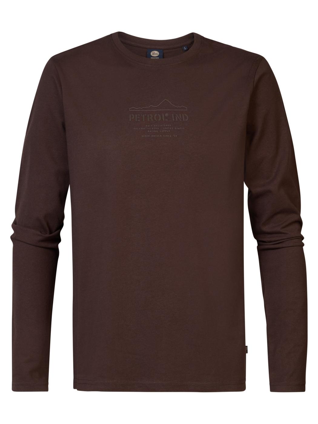 CAMISETA PETROL M LARGA GRANATE