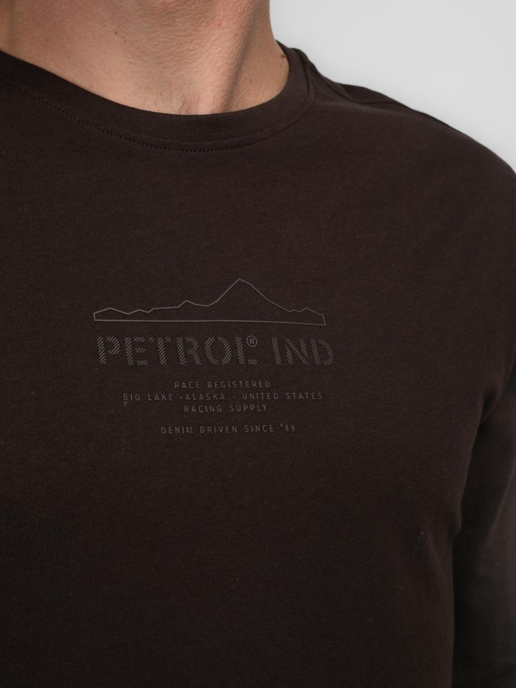 CAMISETA PETROL M LARGA GRANATE