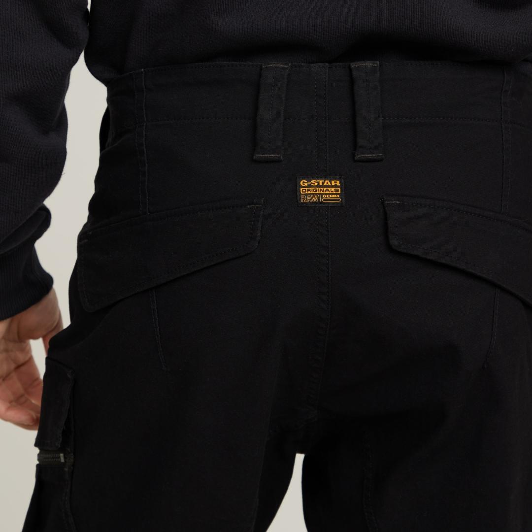 PANTALON G-STAR ZIP 3D SKINNY CARGO NEGRO