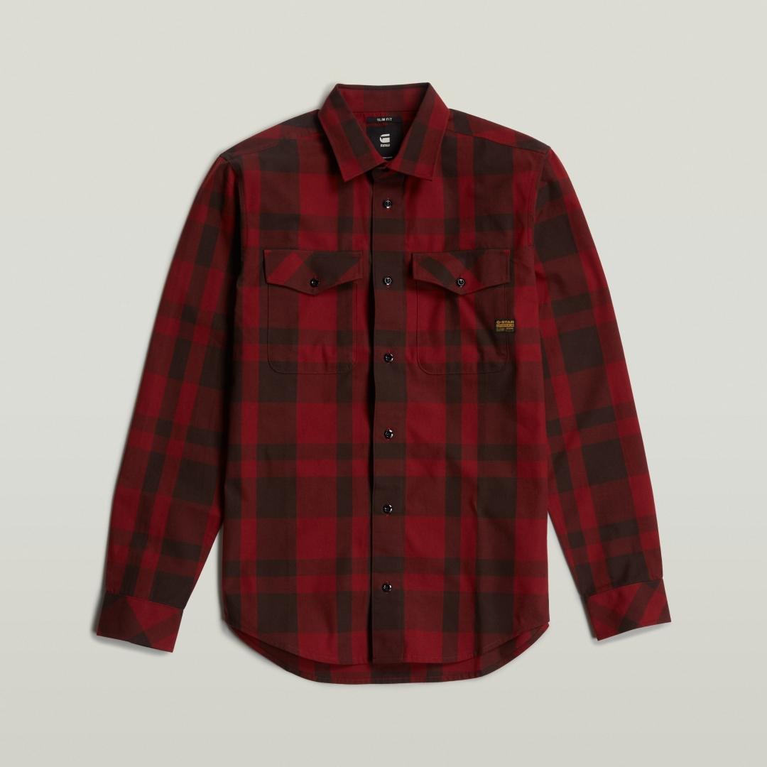 CAMISA G-STAR MARINE SLIM ROJO