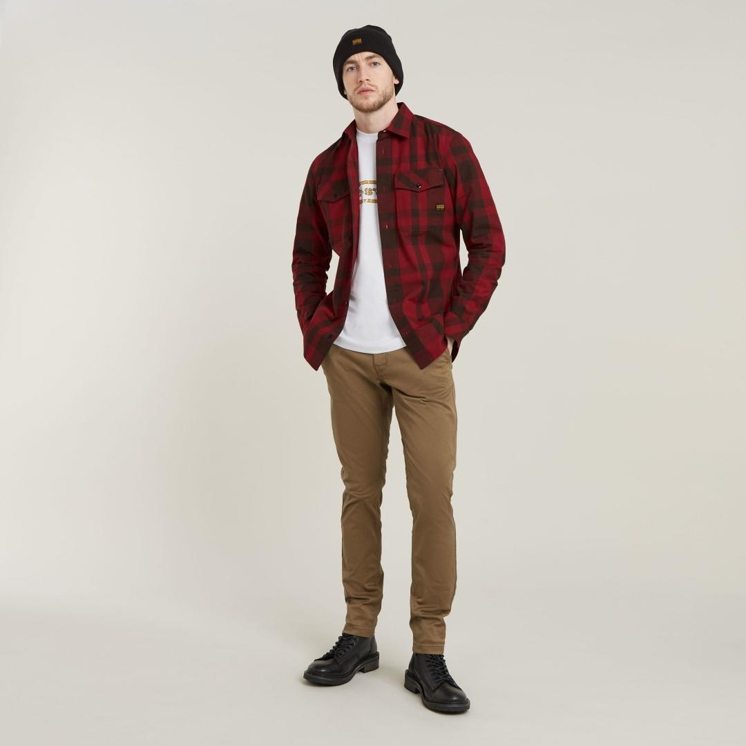 CAMISA G-STAR MARINE SLIM ROJO