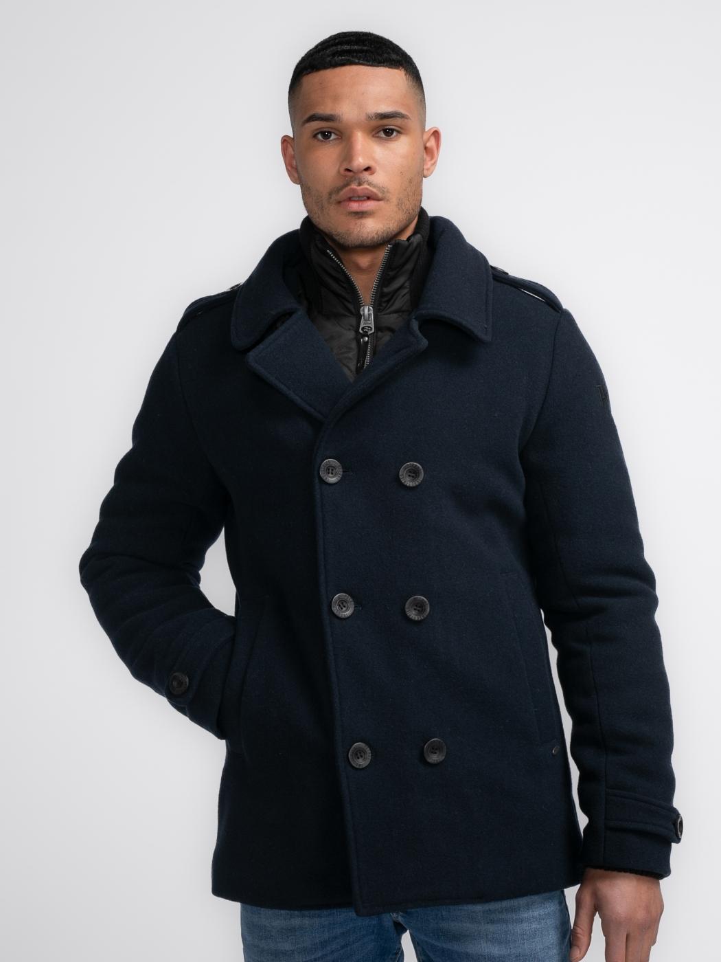 CHAQUETA PETROL AZUL OSCURO