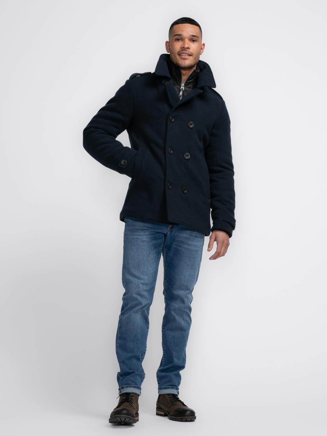 CHAQUETA PETROL AZUL OSCURO