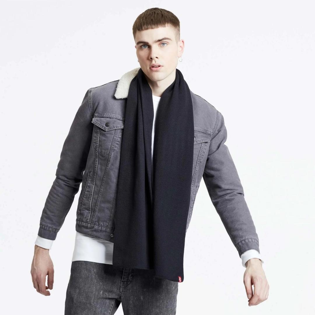 BUFANDA LEVIS AZUL OSCURO