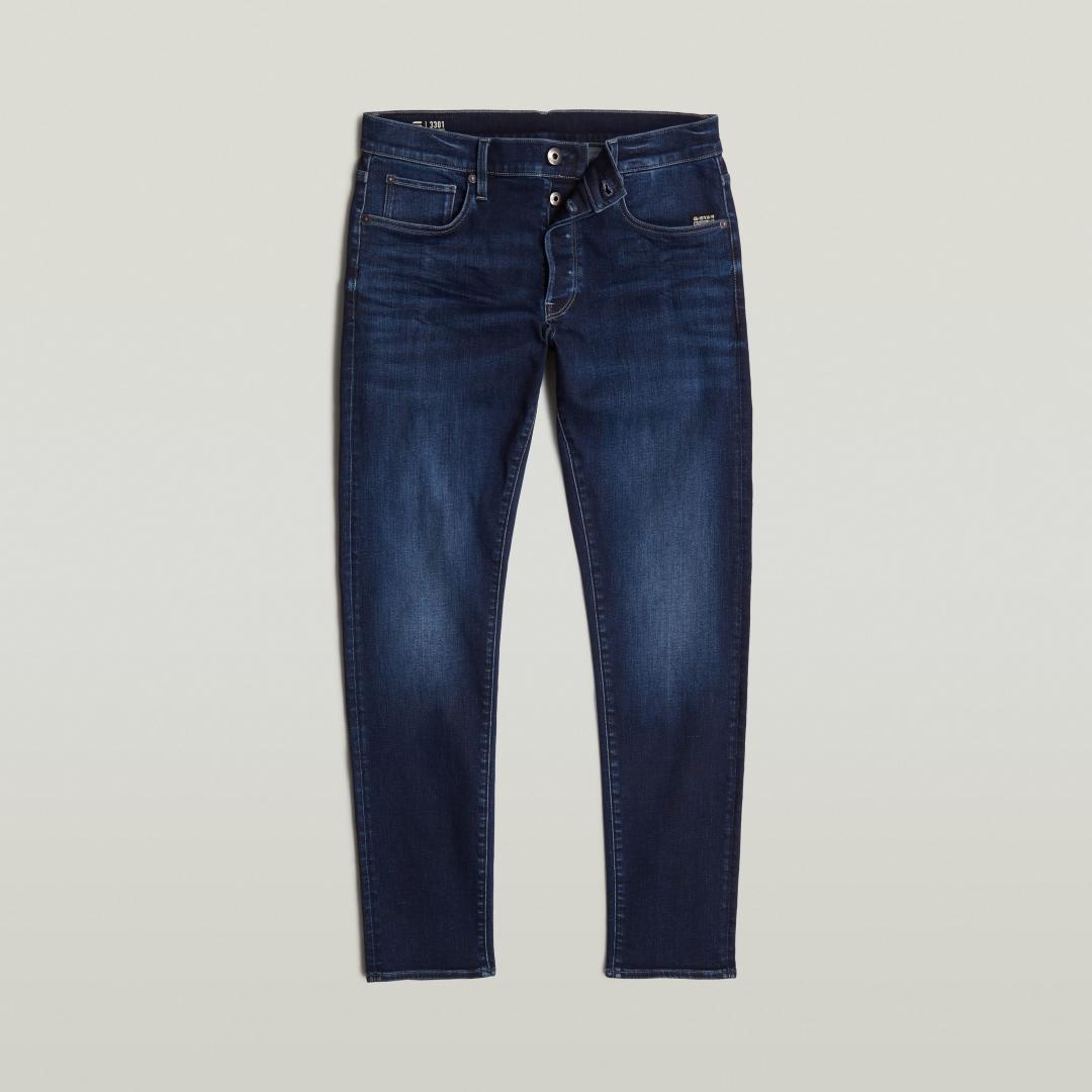 JEANS G-STAR 3301 SLIM DK AZUL OSCURO