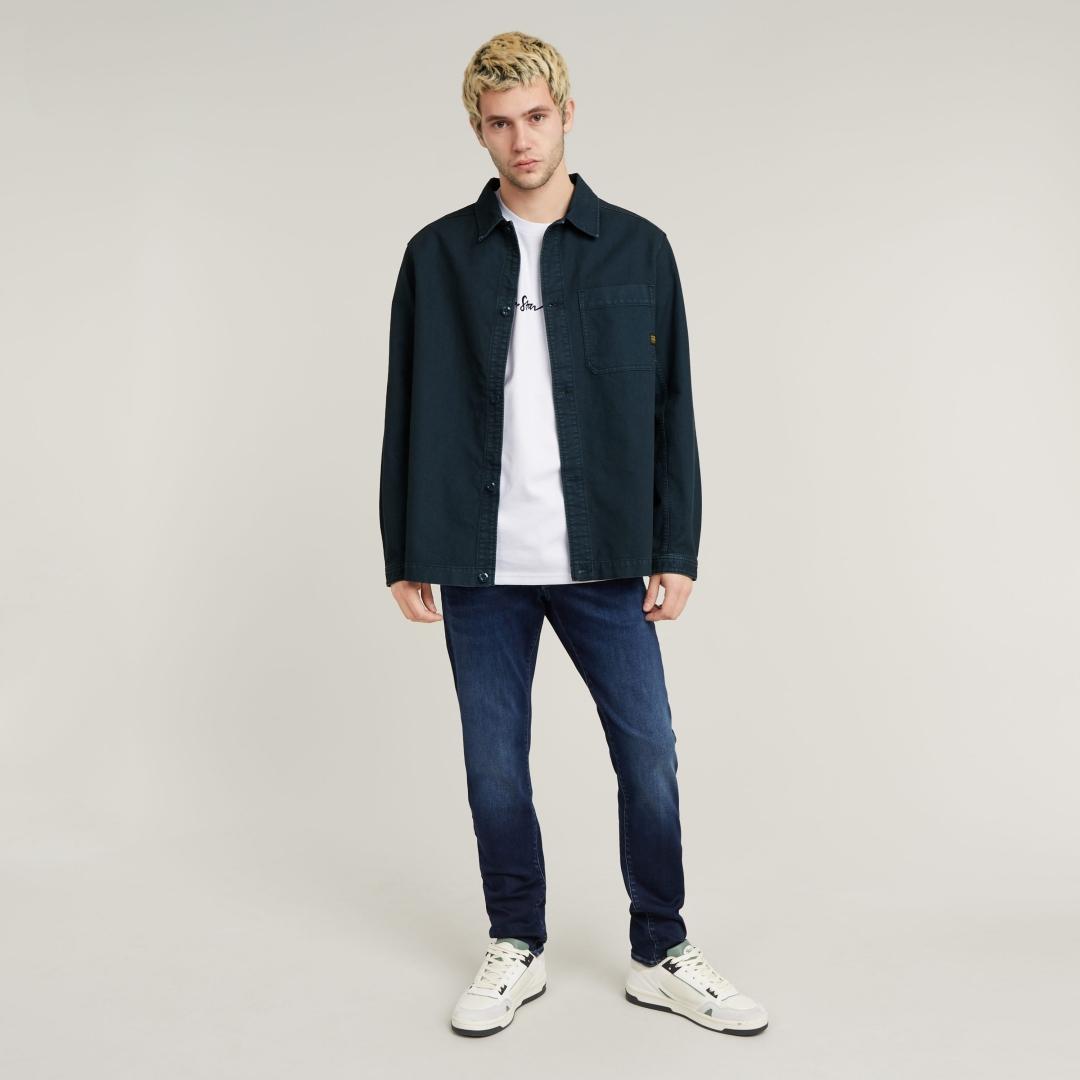 JEANS G-STAR 3301 SLIM DK AZUL OSCURO