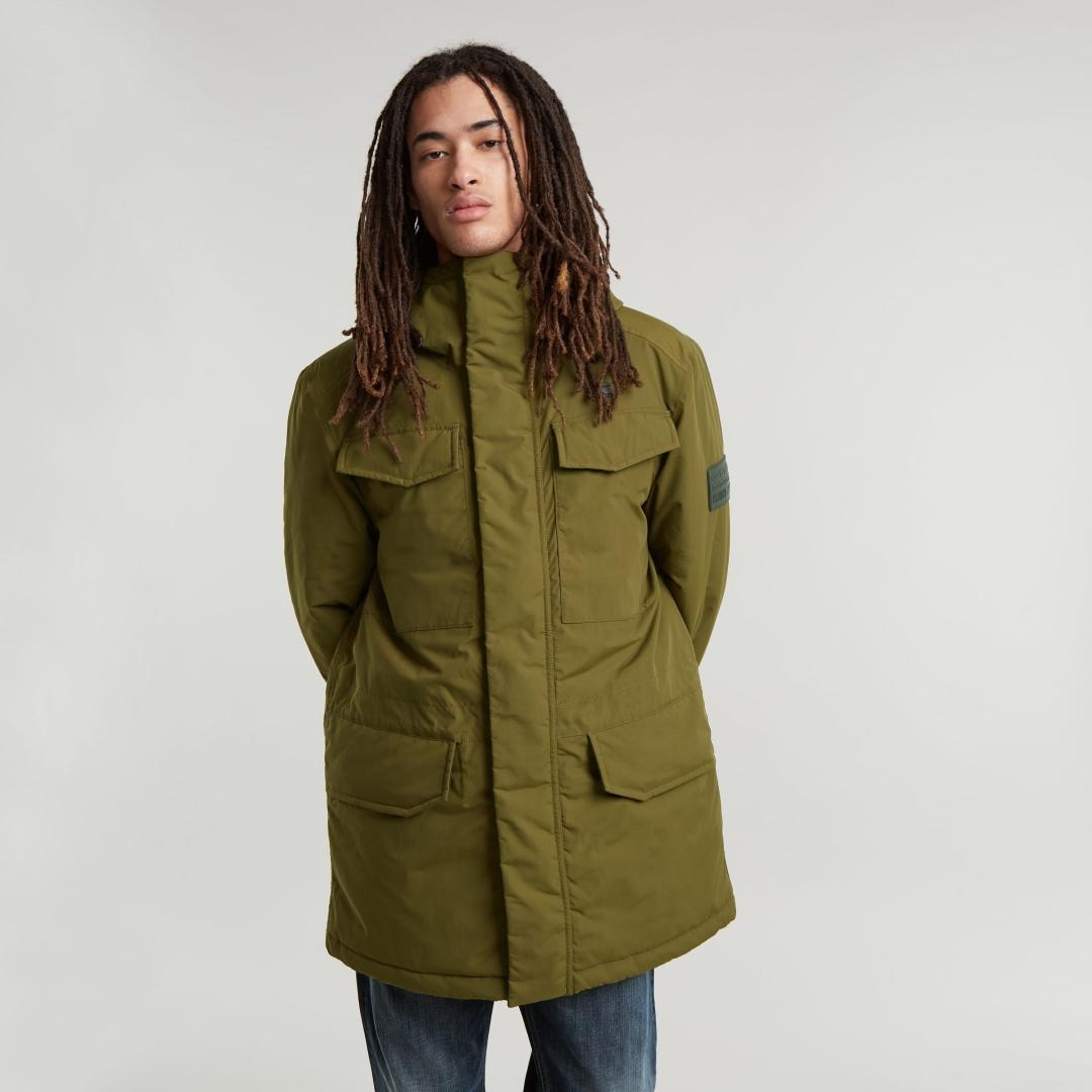 PARKA G-STAR VODAN VERDE OSCURO