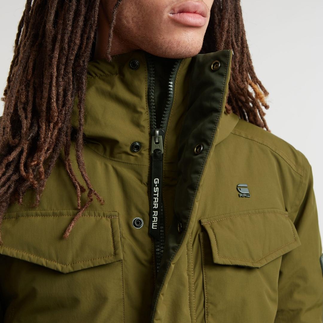 PARKA G-STAR VODAN VERDE OSCURO