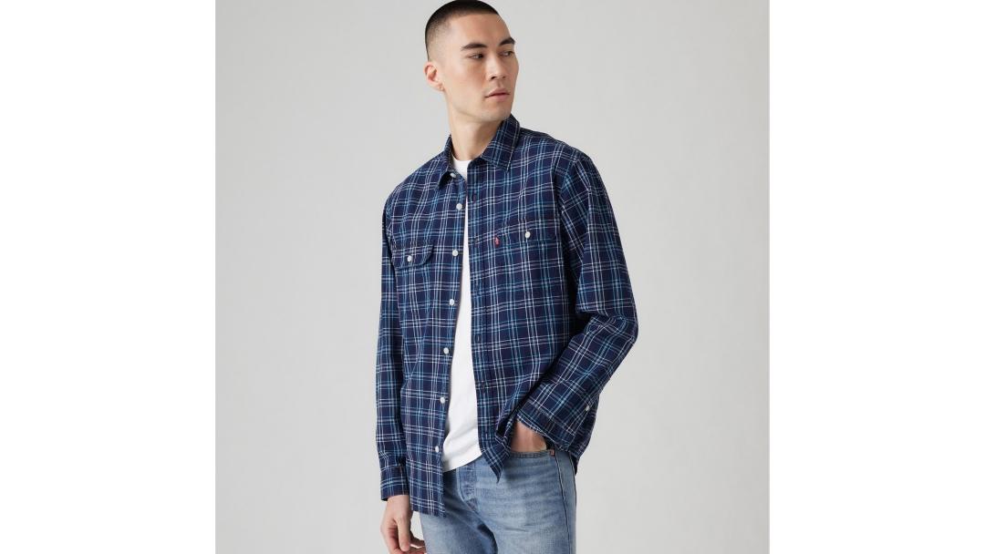 CAMISA LEVIS JACKSON WORKER BLAIRMORE AZUL