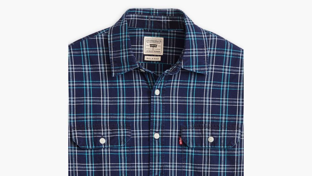 CAMISA LEVIS JACKSON WORKER BLAIRMORE AZUL