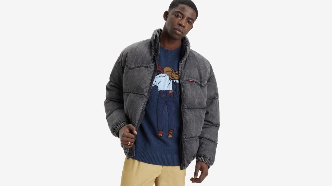 JERSEY LEVIS SADDLEMAN AZUL OSCURO