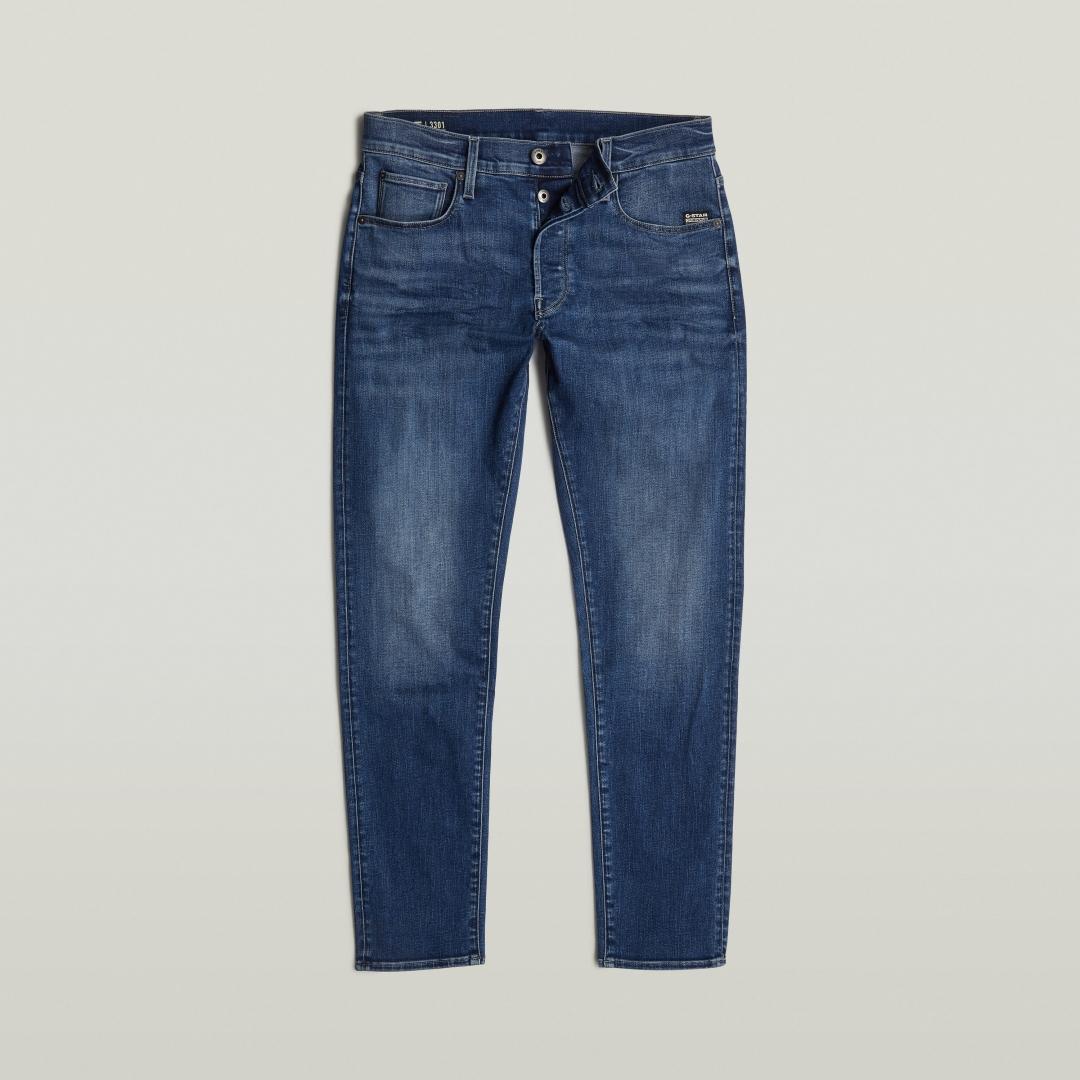 JEANS G-STAR 3301 SLIM MEDIUM AGED AZUL