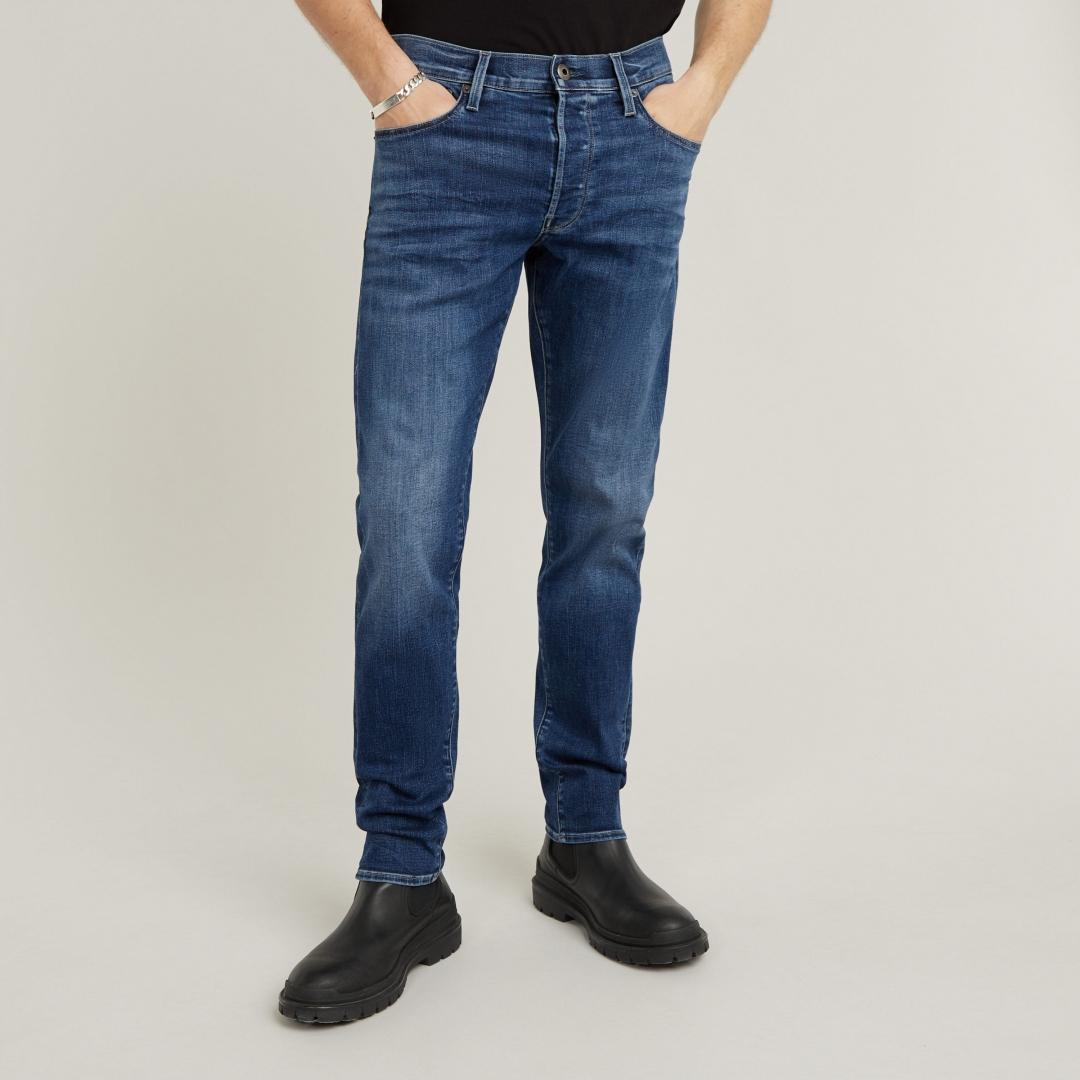 JEANS G-STAR 3301 SLIM MEDIUM AGED AZUL