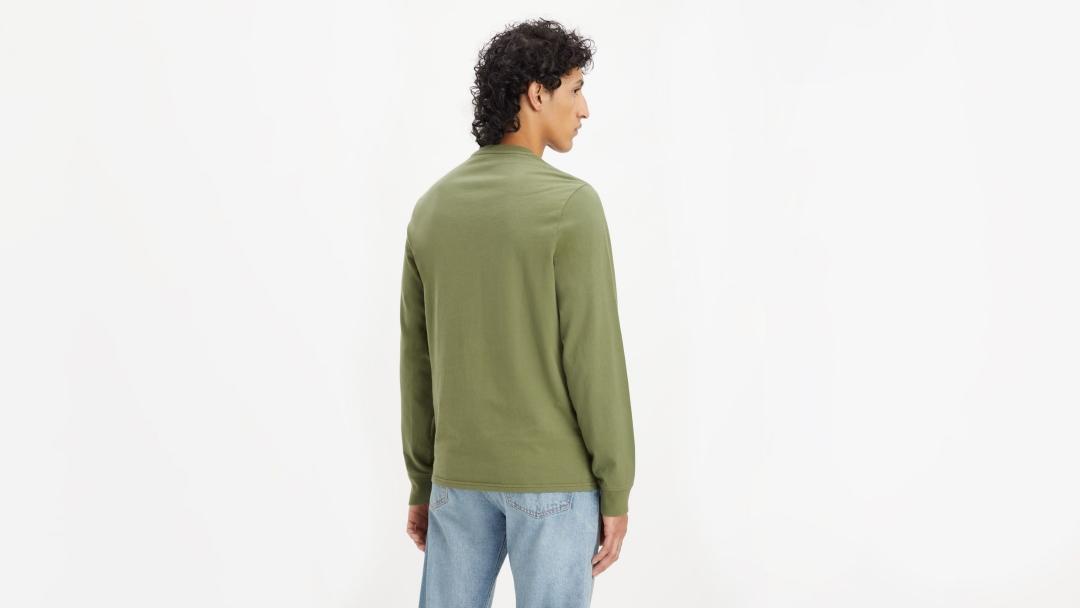 CAMISETA LEVIS M LARGA VERDE