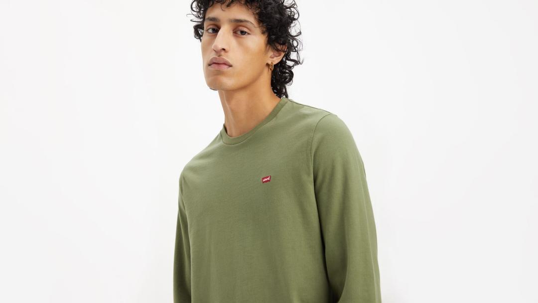 CAMISETA LEVIS M LARGA VERDE