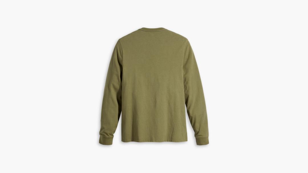 CAMISETA LEVIS M LARGA VERDE