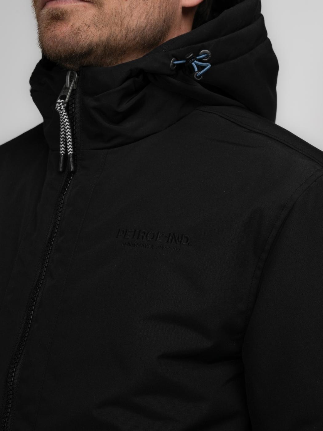 CHAQUETA PETROL BOMBER NEGRO