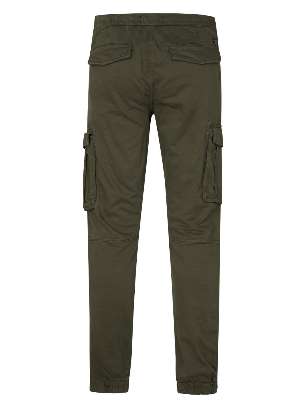 PANTALON PETROL CARGO VERDE OSCURO