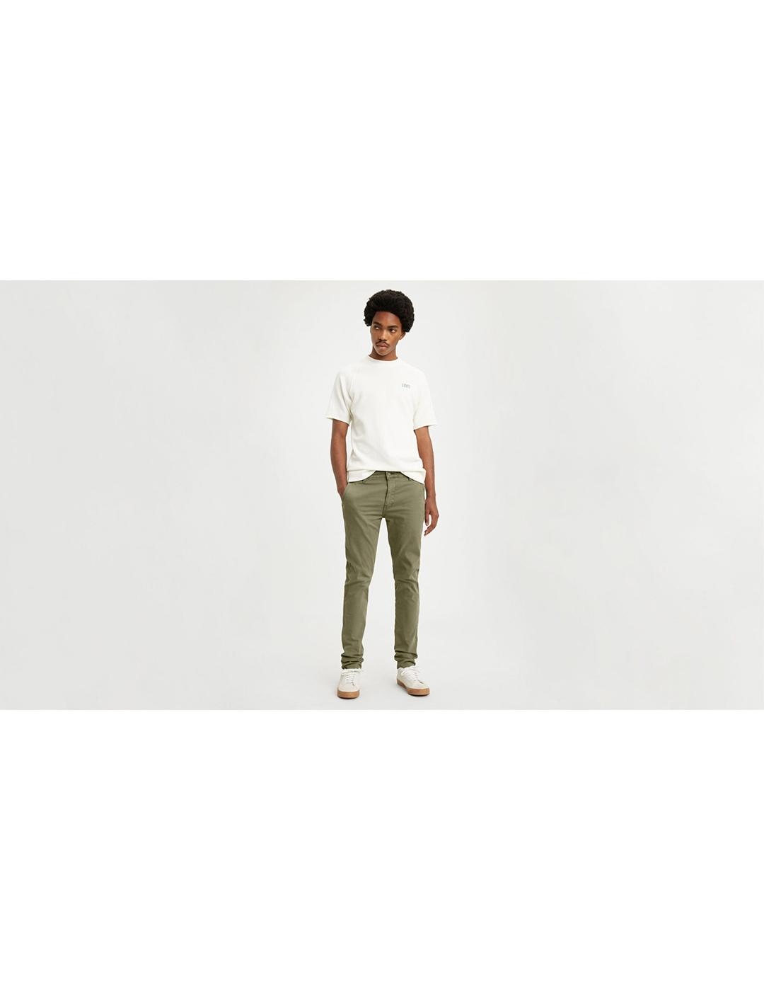 PANTALON LEVIS XX CHINO SLIM II BUNKER VERDE OLIVA