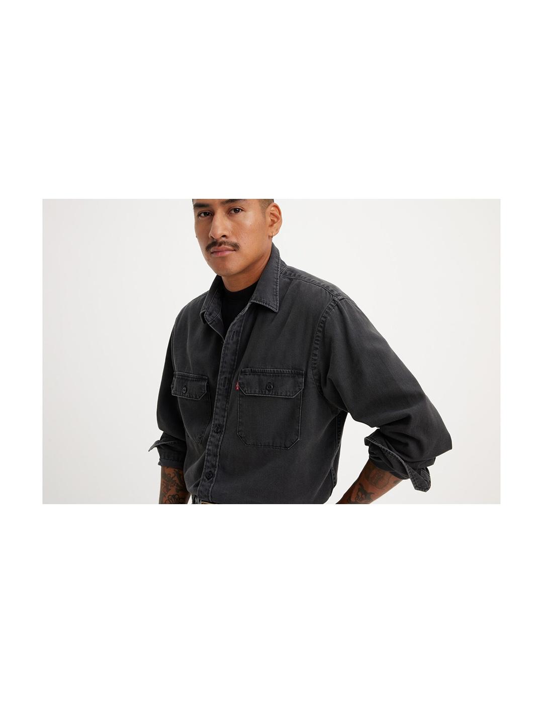 CAMISA LEVIS JACKSON WORKER COSMO NEGRO