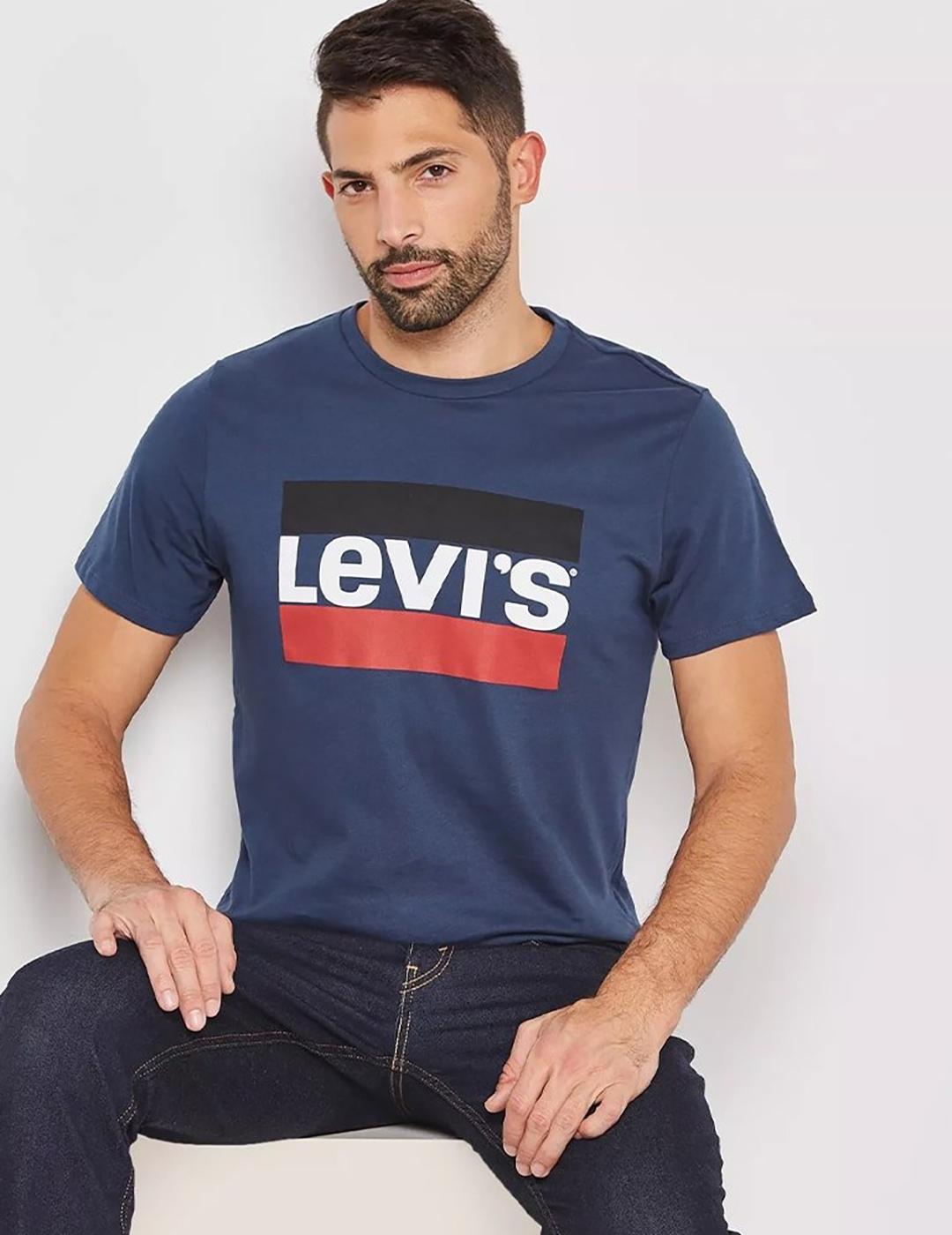 CAMISETA LEVIS SPORTWEAR LOGO GRAPHIC AZUL