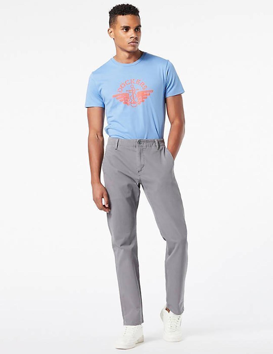 PANTALON DOCKERS SLIM SMART 360 FLEX SLIM GRIS