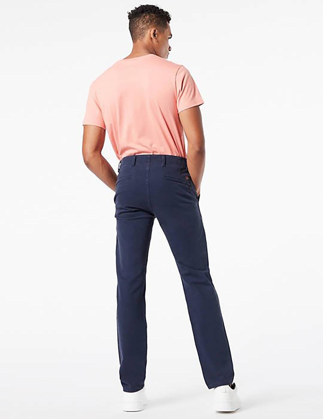 PANTALON DOCKERS SLIM SMART 360 FLEX SLIM AZUL OSC