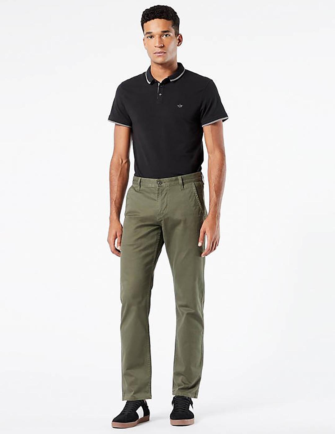 PANTALON DOCKERS ALPHA ORIGINAL KHAKI VERDE OLIVA