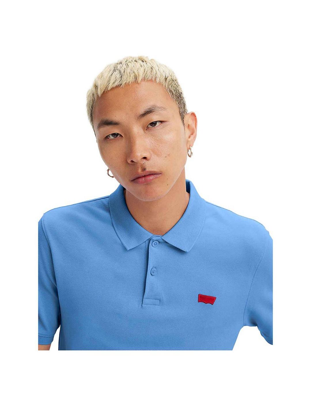 POLO LEVIS HOUSEMARK AZUL OSCURO CLARO