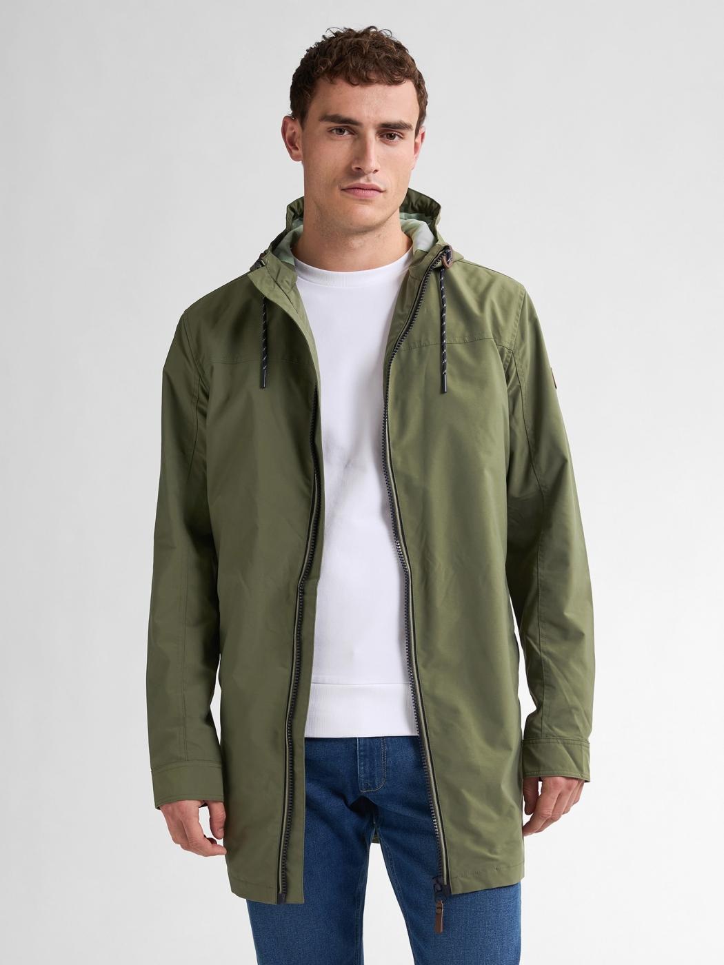 PARKA PETROL VERDE CLARO