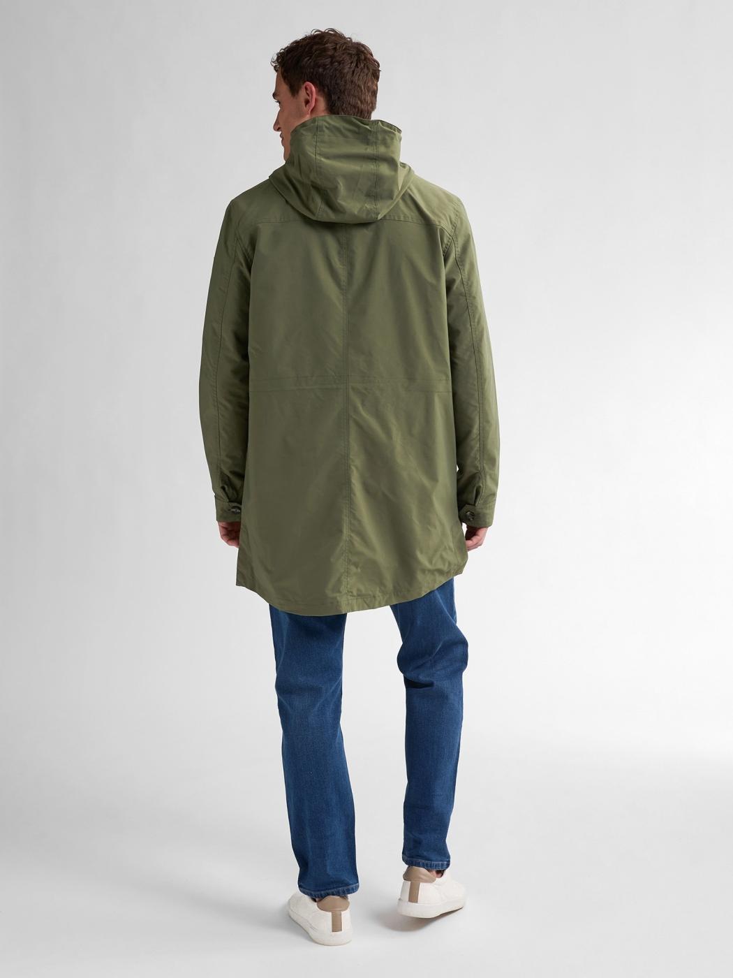 PARKA PETROL VERDE CLARO