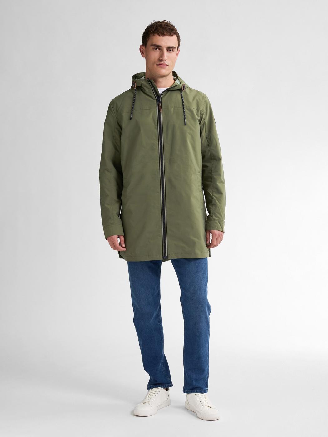PARKA PETROL VERDE CLARO