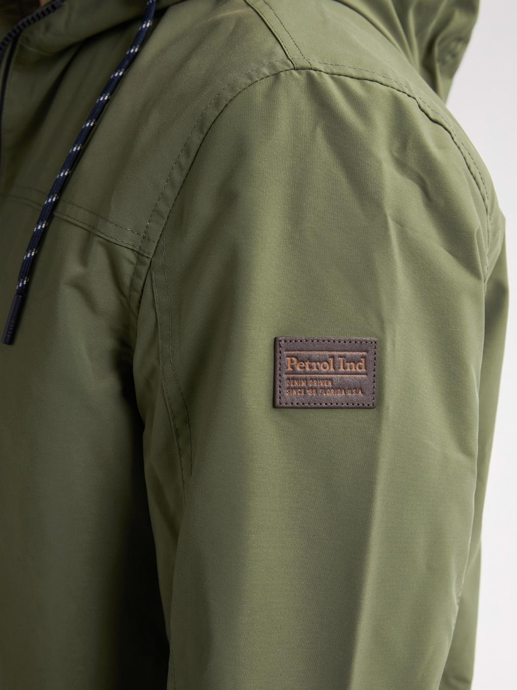 PARKA PETROL VERDE CLARO