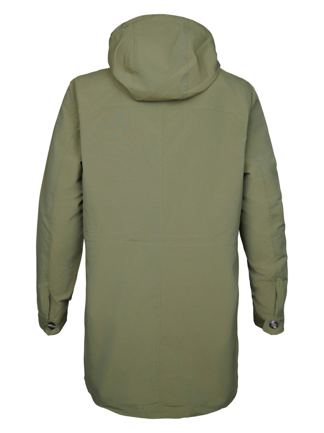 PARKA PETROL VERDE CLARO