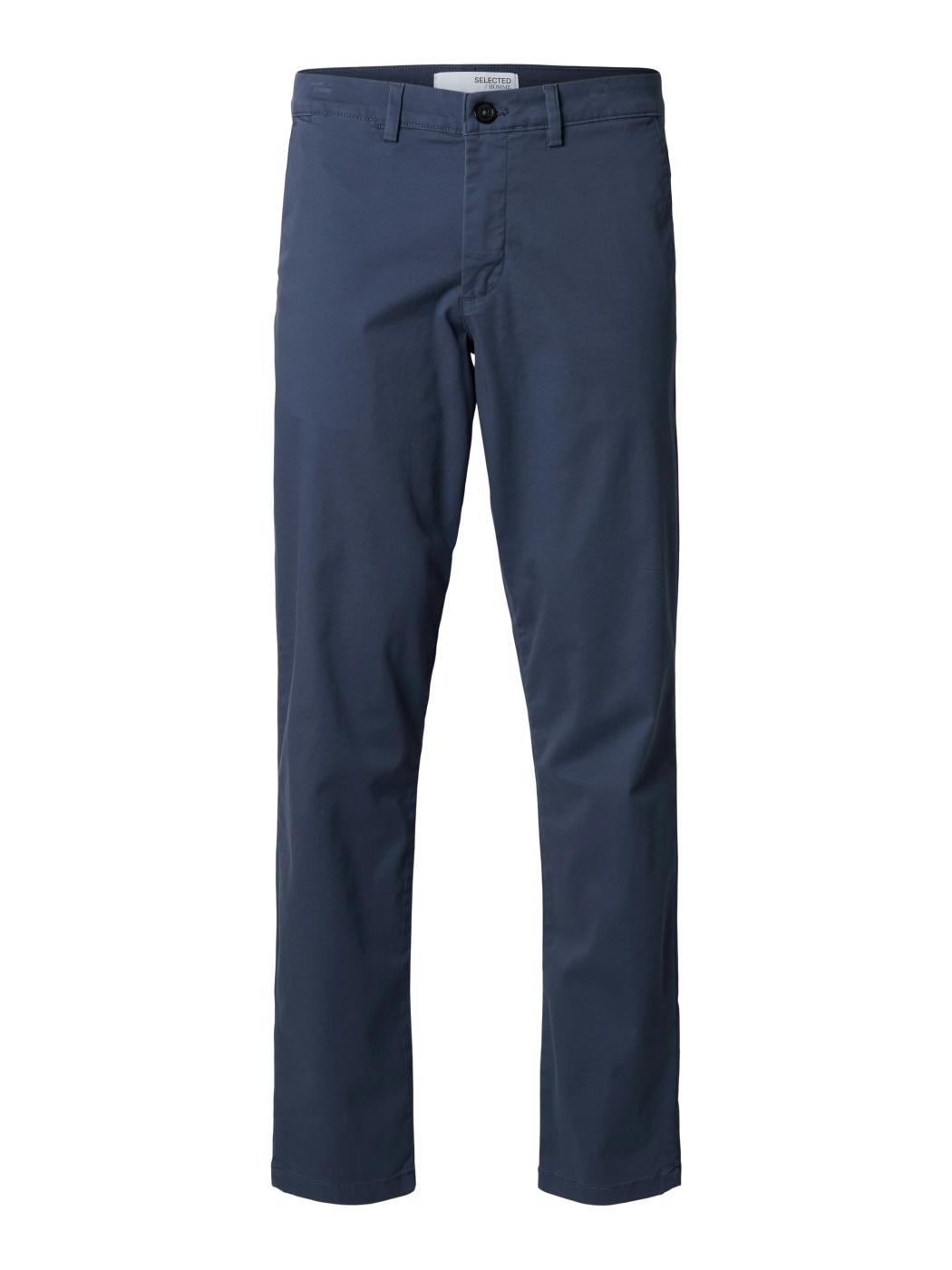 PANTALONES SELECTED MILES FLEX AZUL CLARO