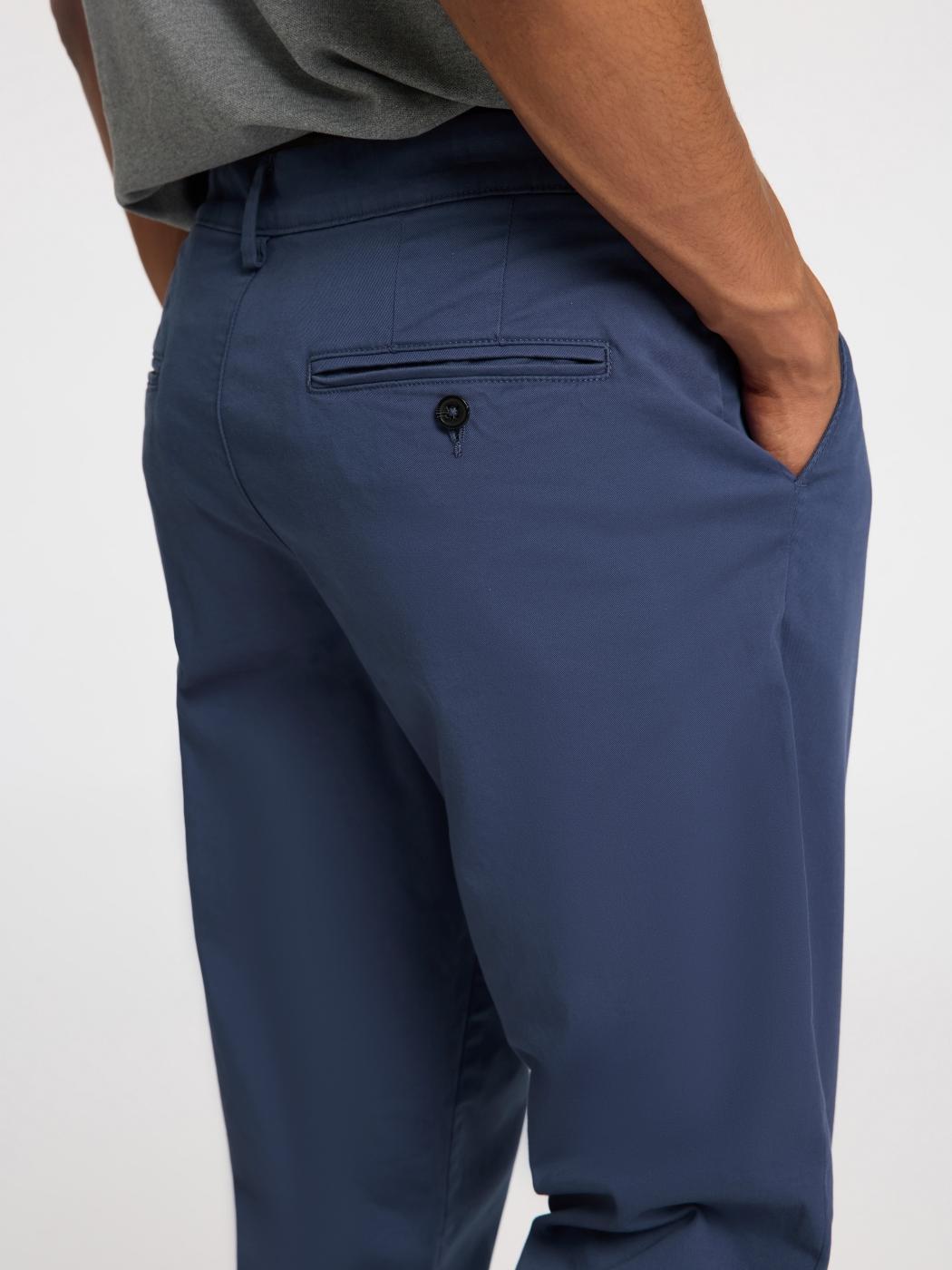 PANTALONES SELECTED MILES FLEX AZUL CLARO