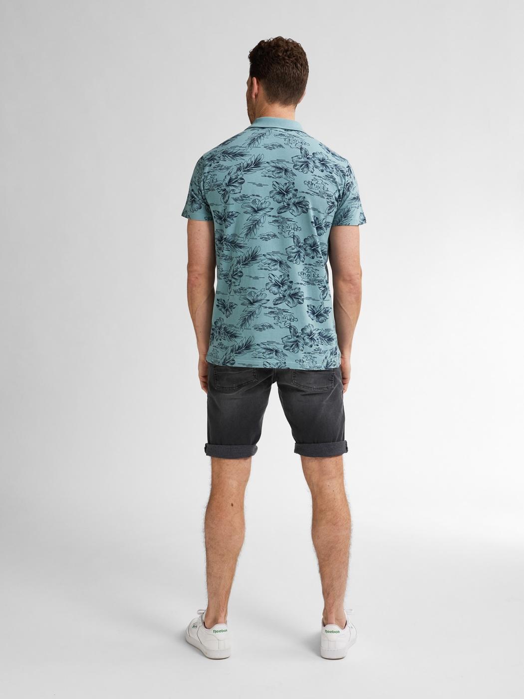 POLO PETROL SS AZUL CLARO