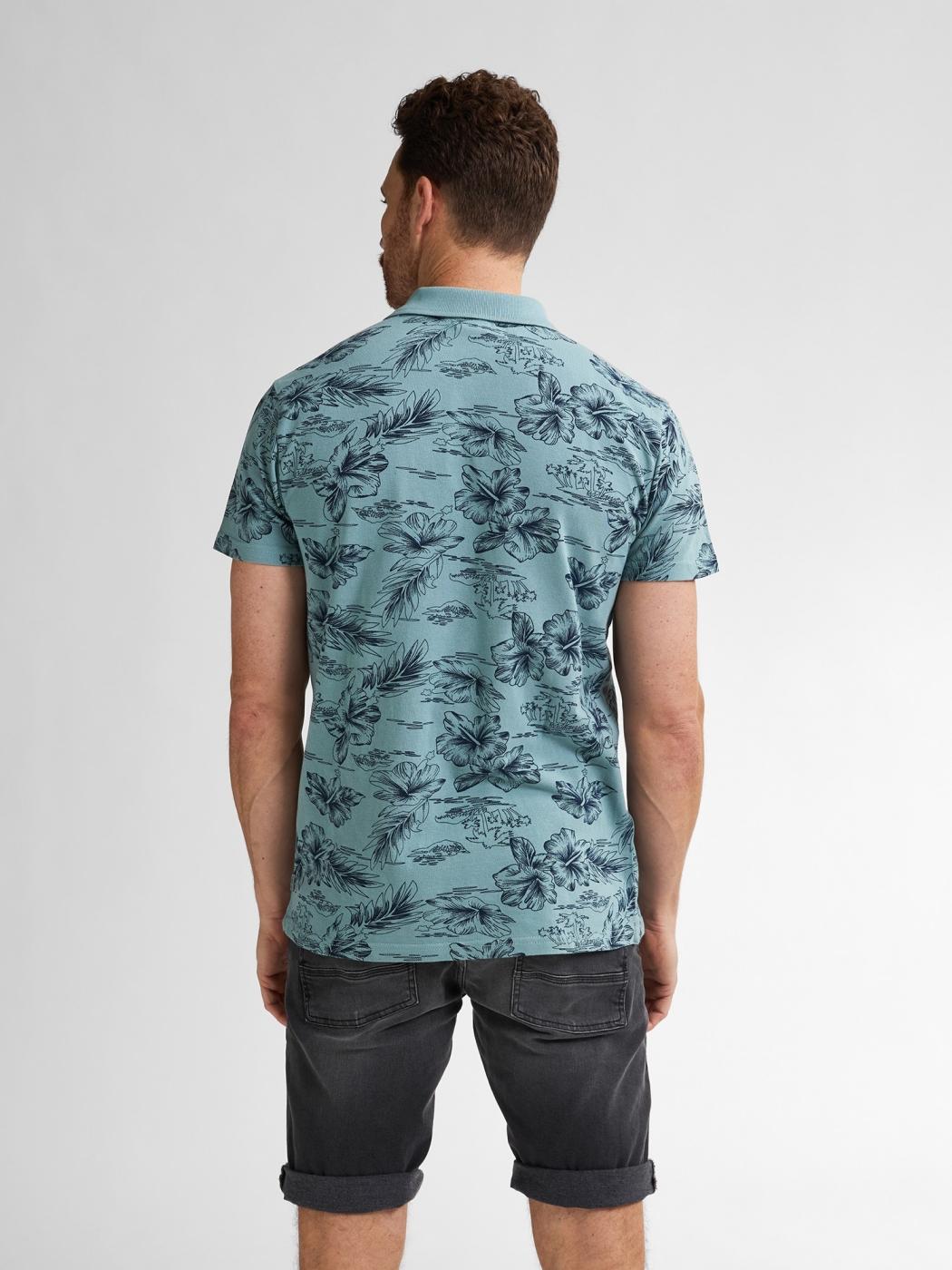 POLO PETROL SS AZUL CLARO