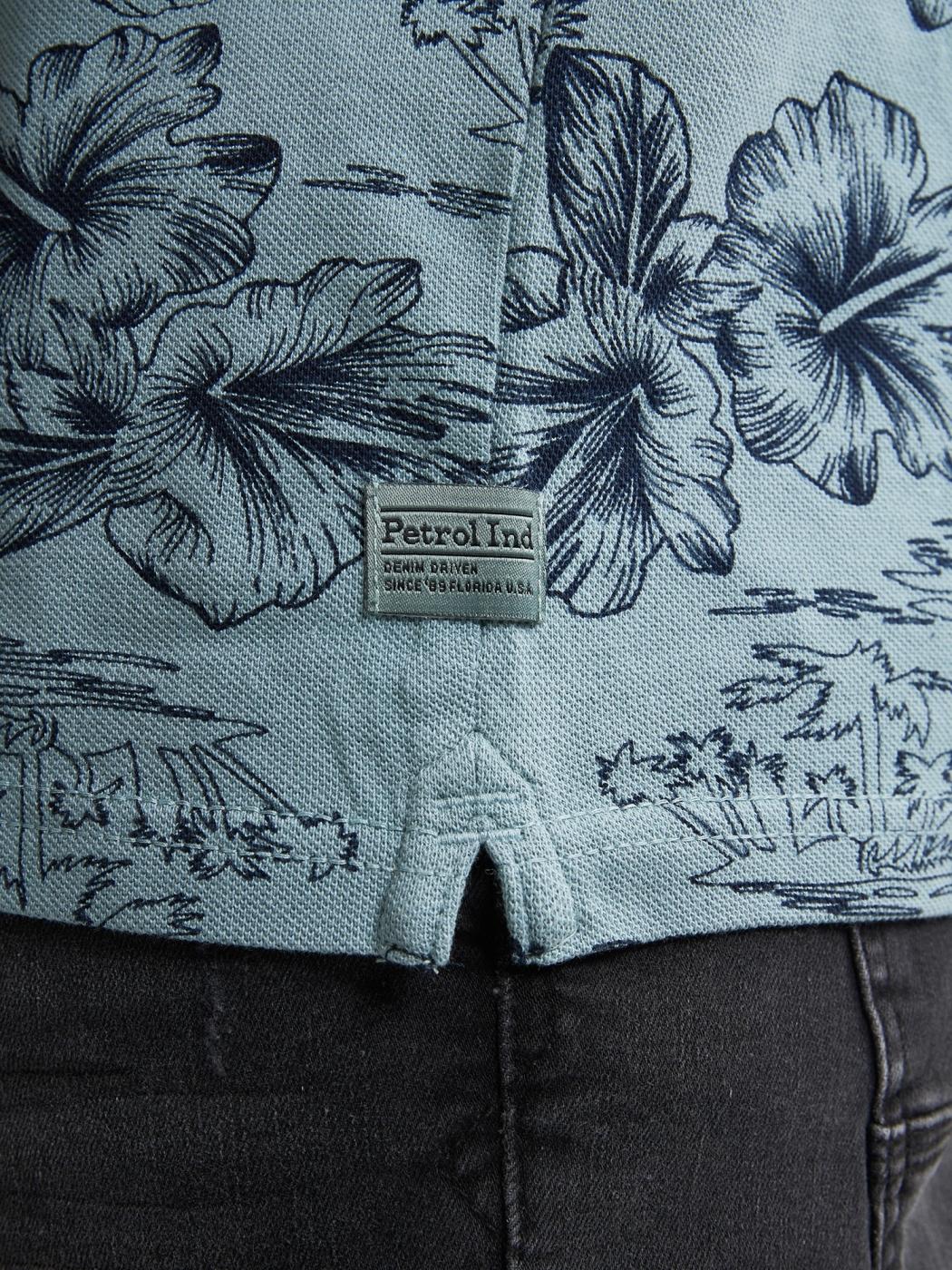 POLO PETROL SS AZUL CLARO