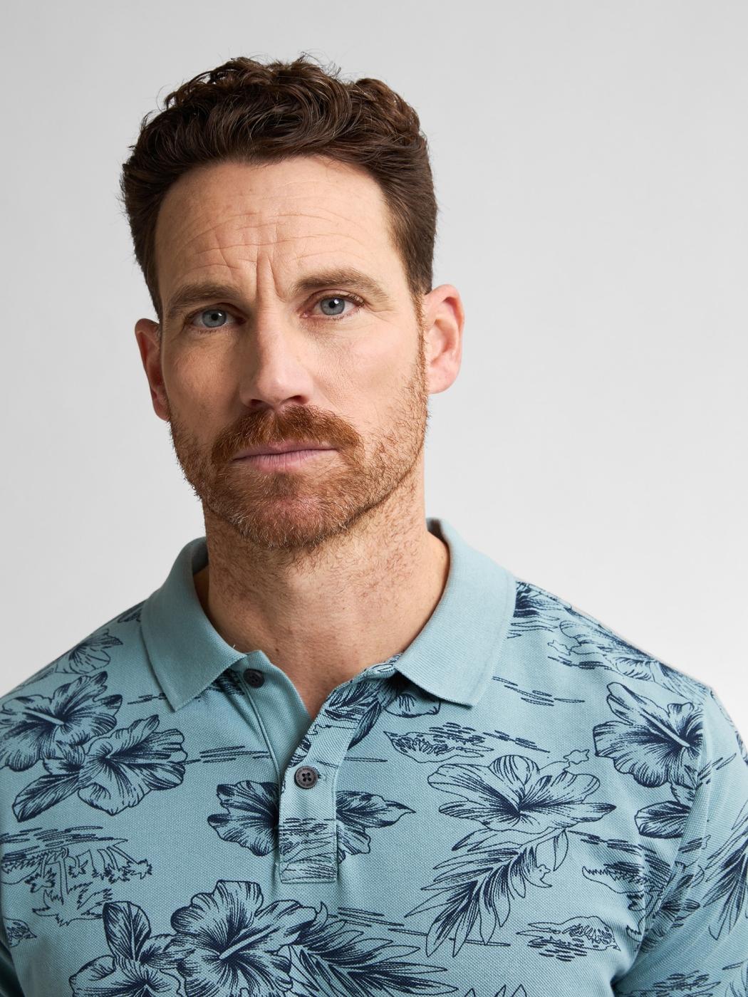 POLO PETROL SS AZUL CLARO