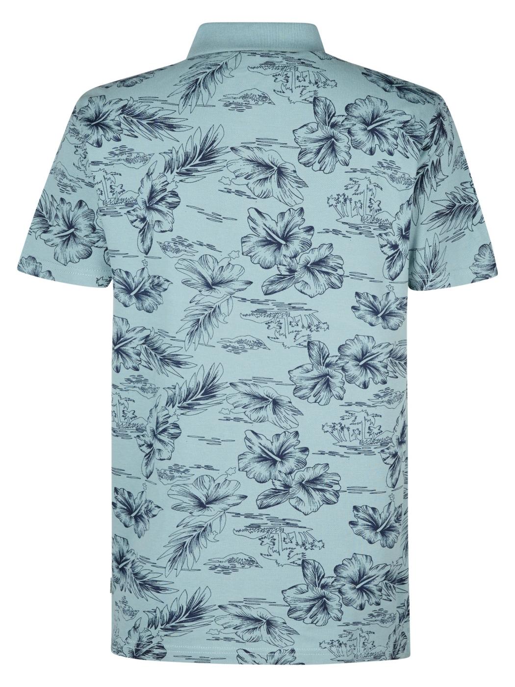 POLO PETROL SS AZUL CLARO