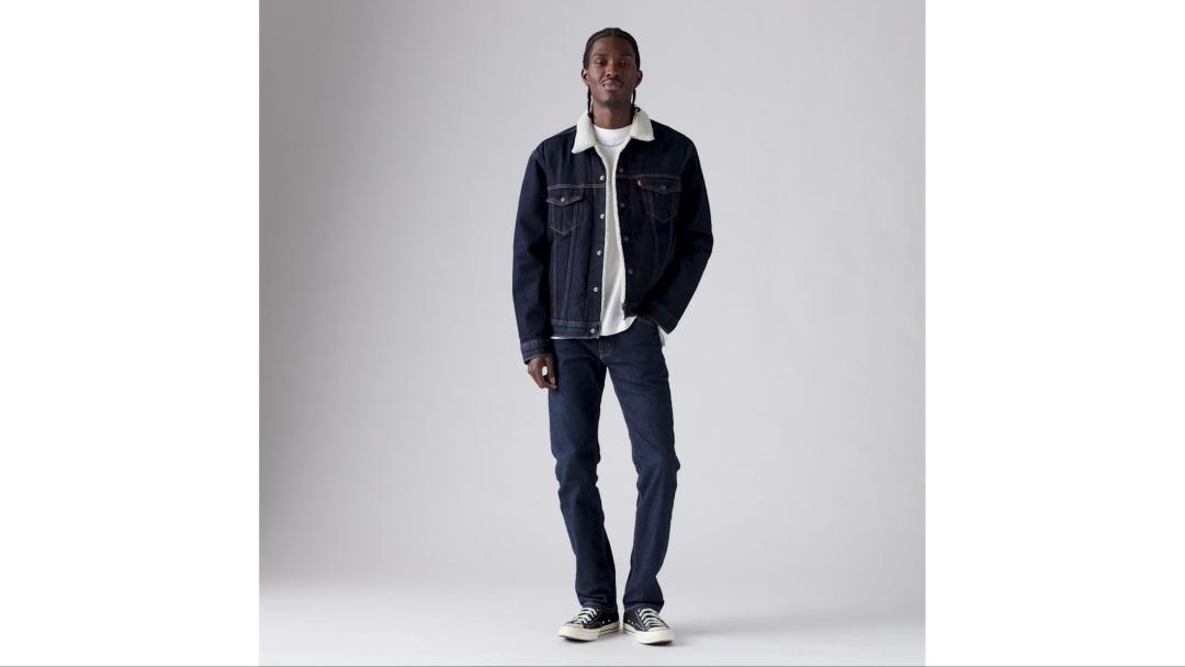 JEANS LEVIS 513 SLIM STRAIGHT TREE TOPPER