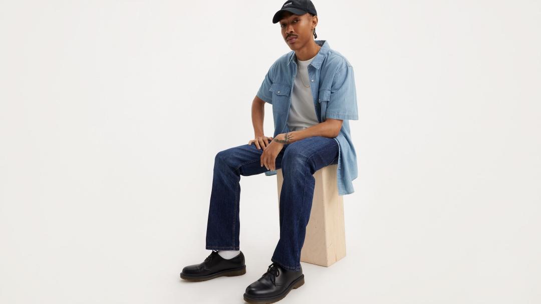 JEANS LEVIS 513 SLIM STRAIGHT TREE TOPPER