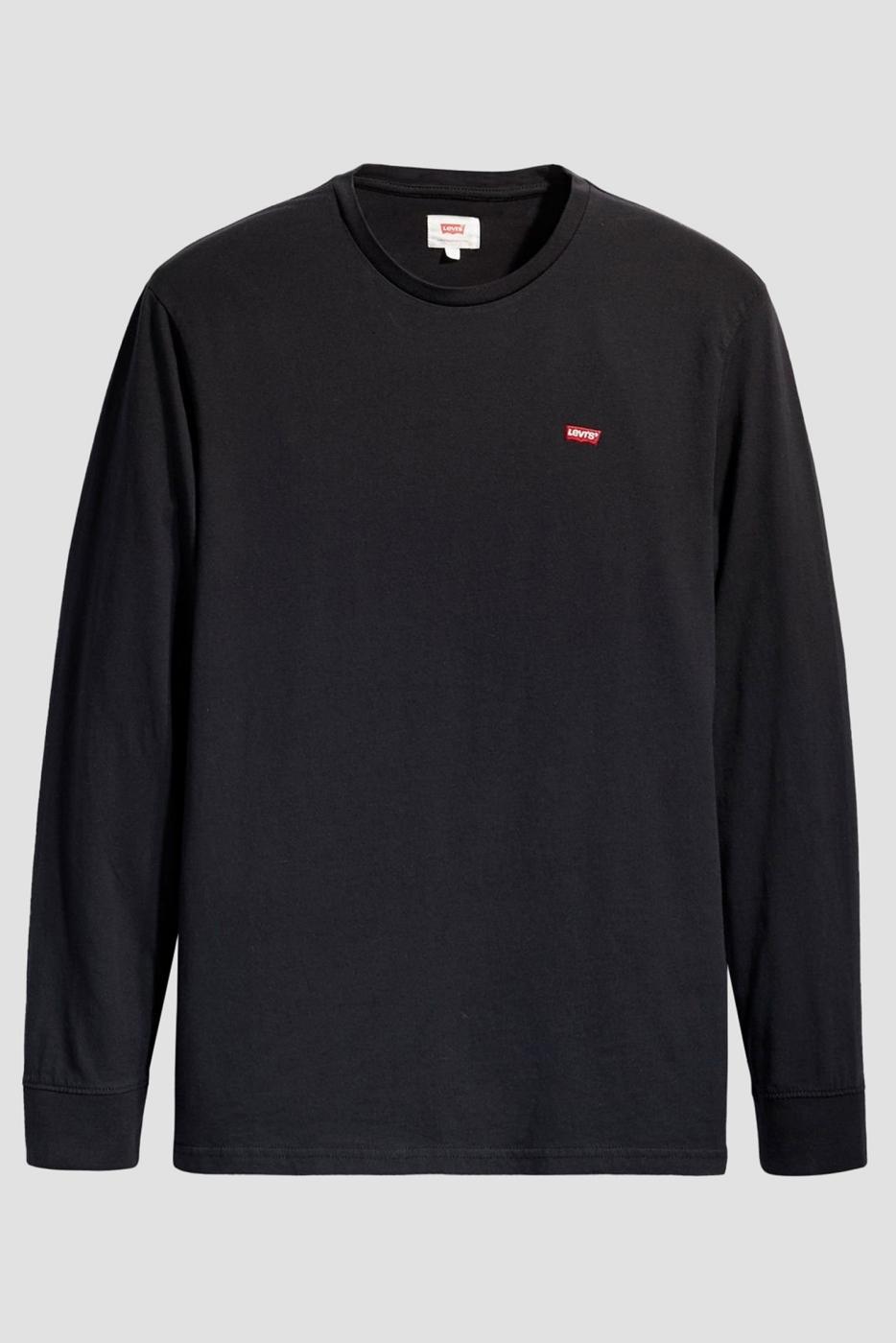 CAMISETA LEVIS M LARGA NEGRO