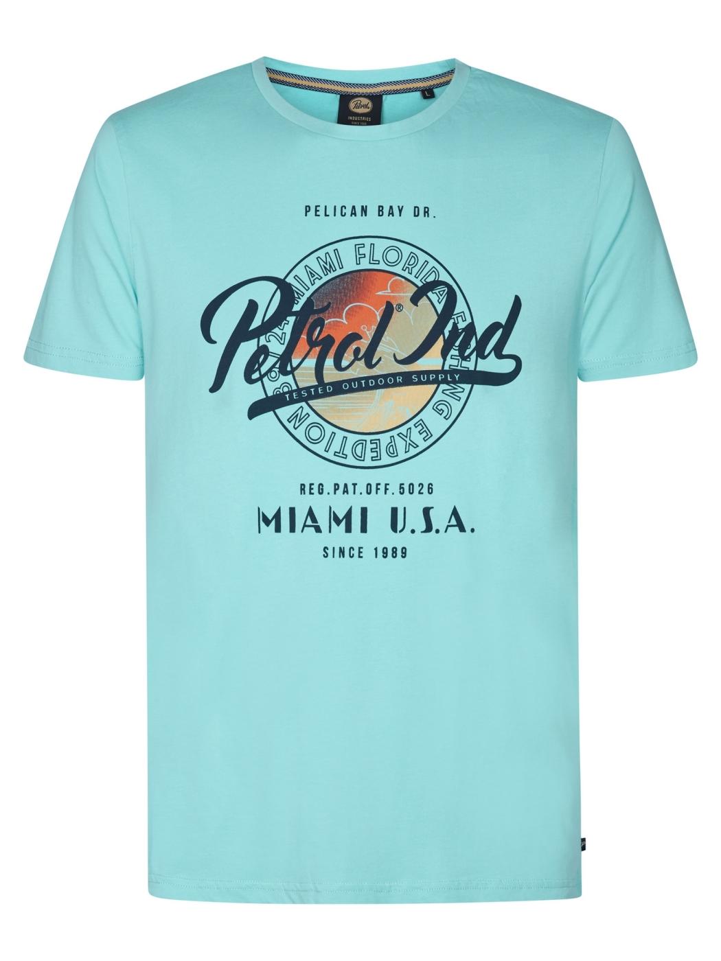 CAMISETA PETROL SS AZUL CLARO