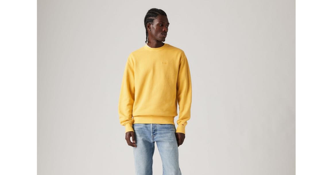SUDADERA LEVIS GRAPHIC AMARILLO