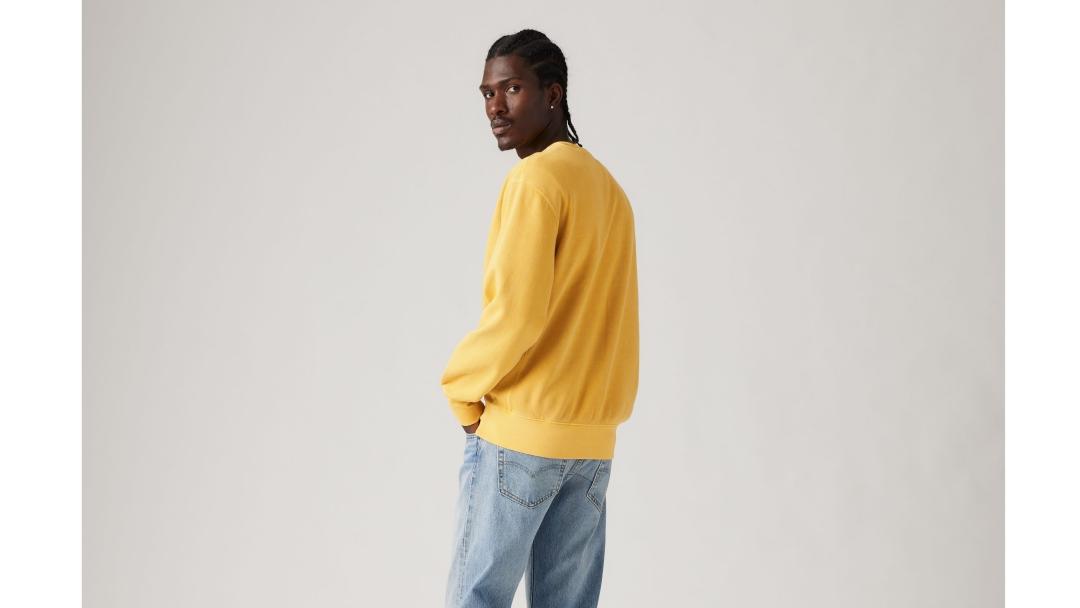 SUDADERA LEVIS GRAPHIC AMARILLO