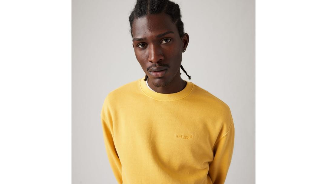 SUDADERA LEVIS GRAPHIC AMARILLO